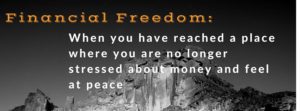 Financial Freedom Definition