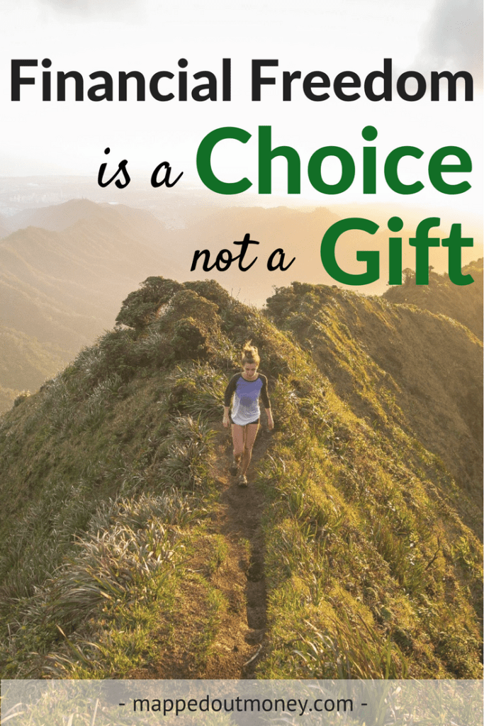 Financial freedom is a choice, not a gift. So change your mindset and pursue success.